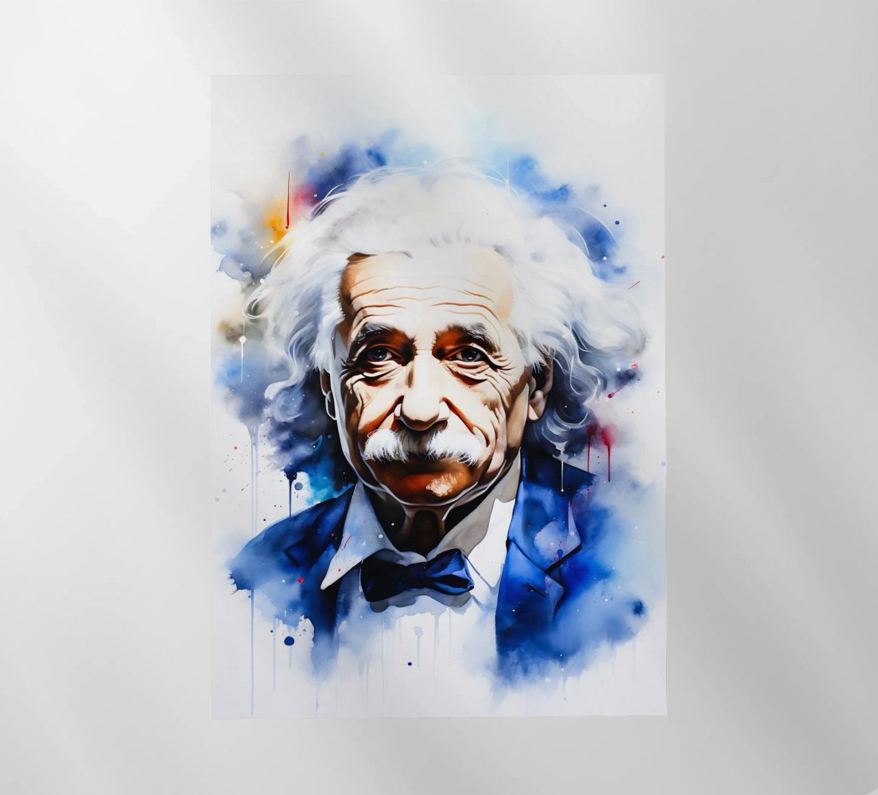 Albert Einstein pellicola backlit da FreeArtStudio