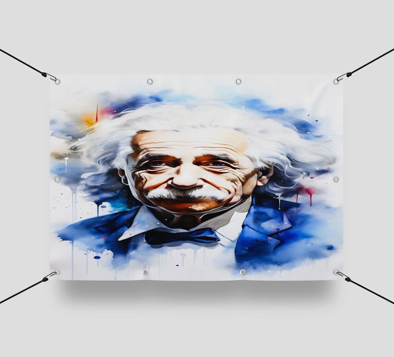 Albert Einstein telo in pvc da FreeArtStudio