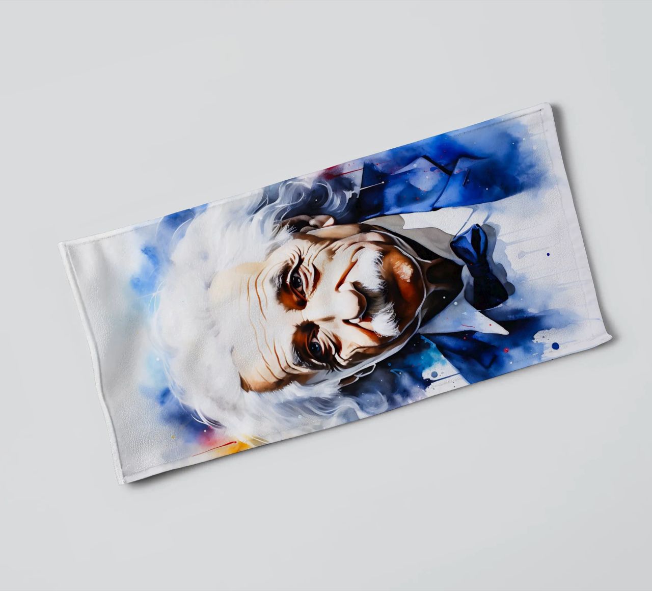Albert Einstein asciugamano da bagno da FreeArtStudio