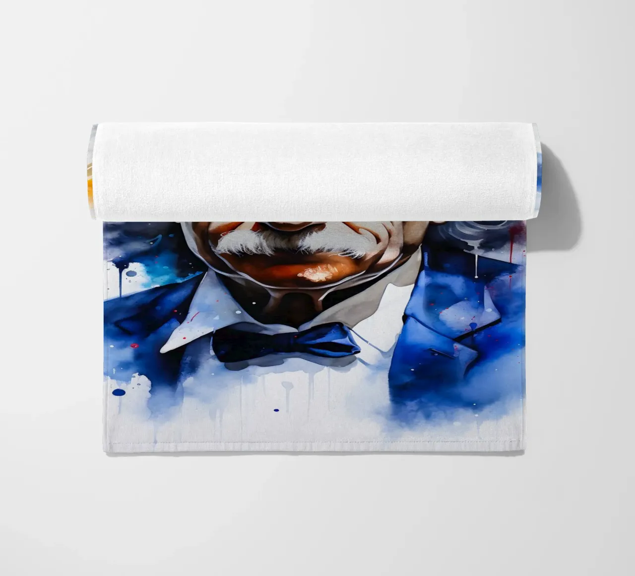 Albert Einstein beach towel by FreeArtStudio