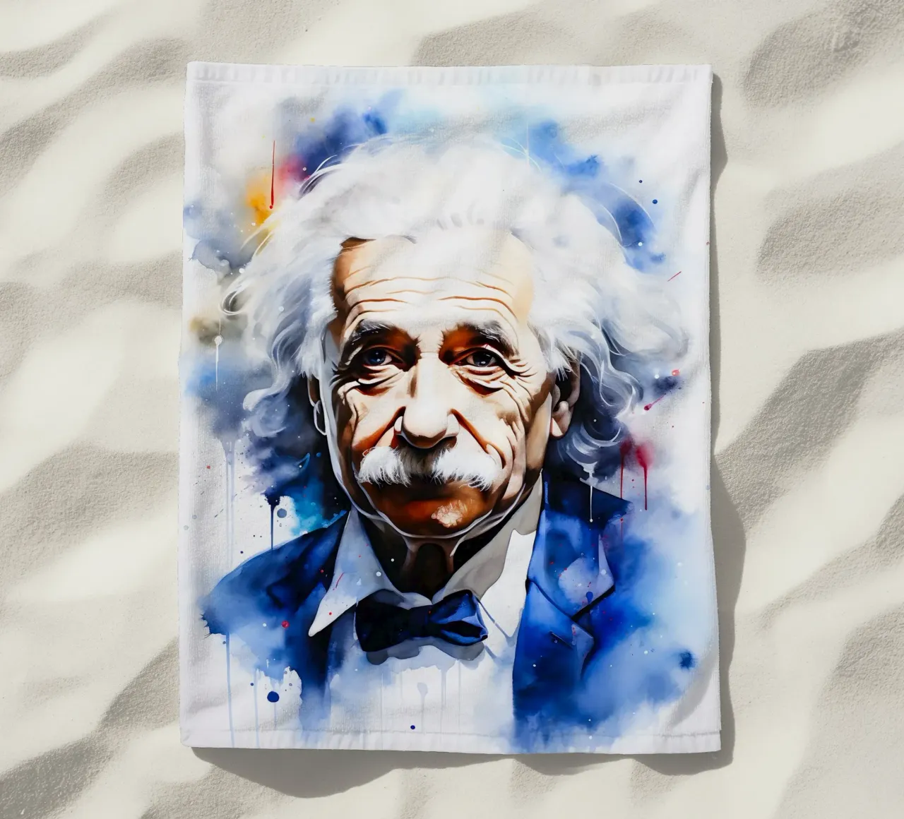 Albert Einstein telo mare da FreeArtStudio