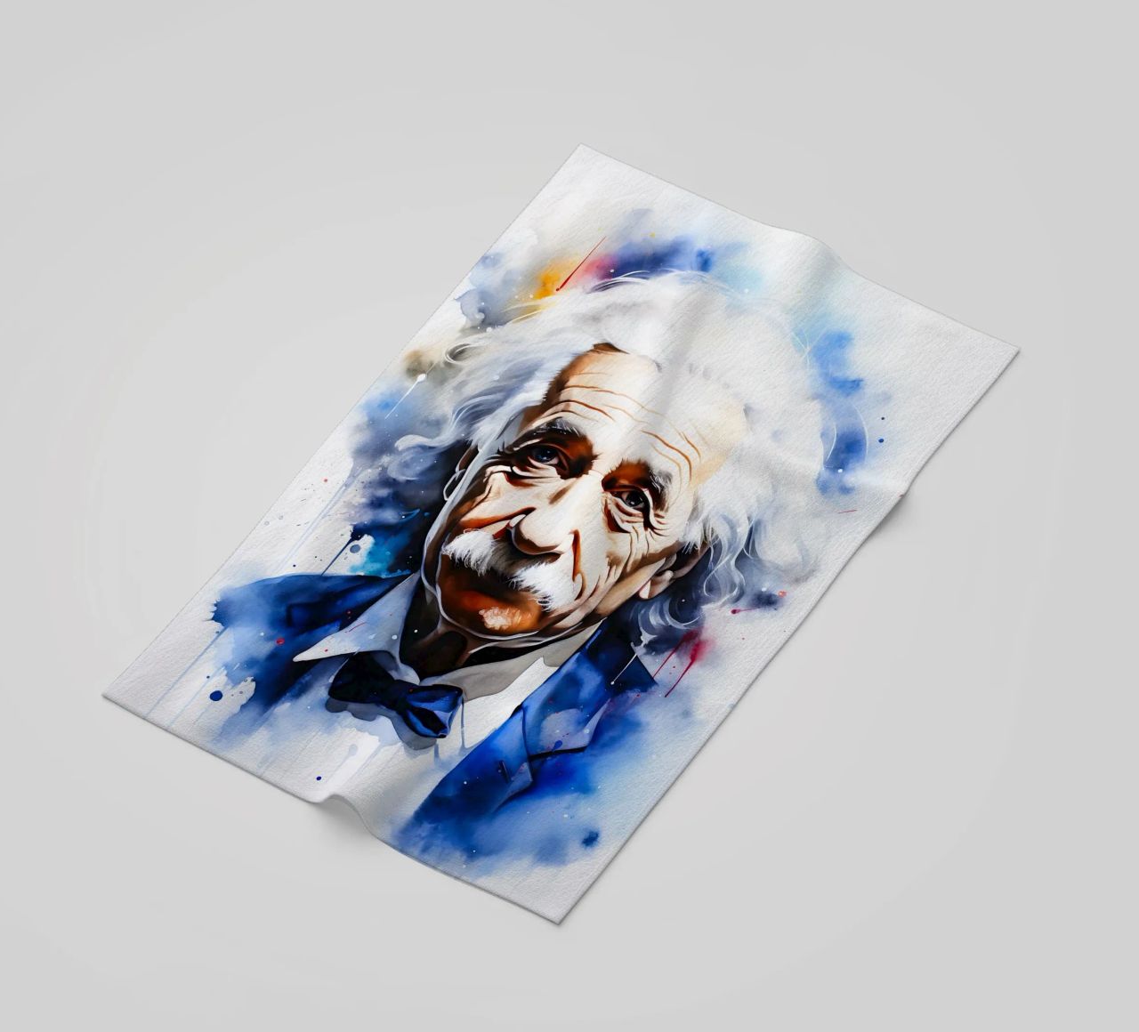 Albert Einstein telo mare da FreeArtStudio