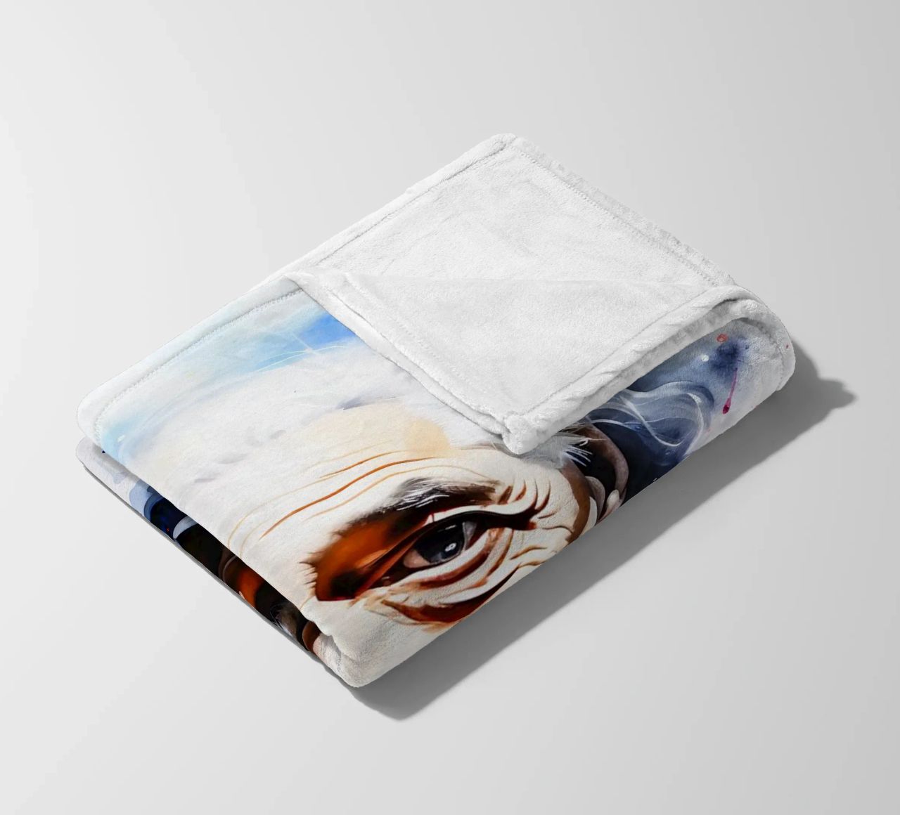 Albert Einstein coperta in pile da FreeArtStudio