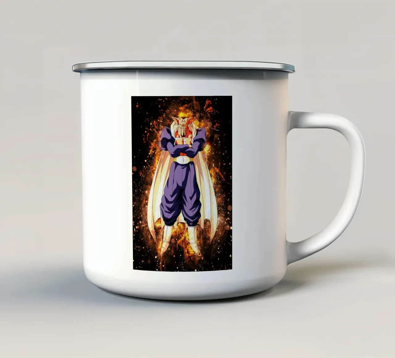 Colored enamel mug by Neonartstudio
