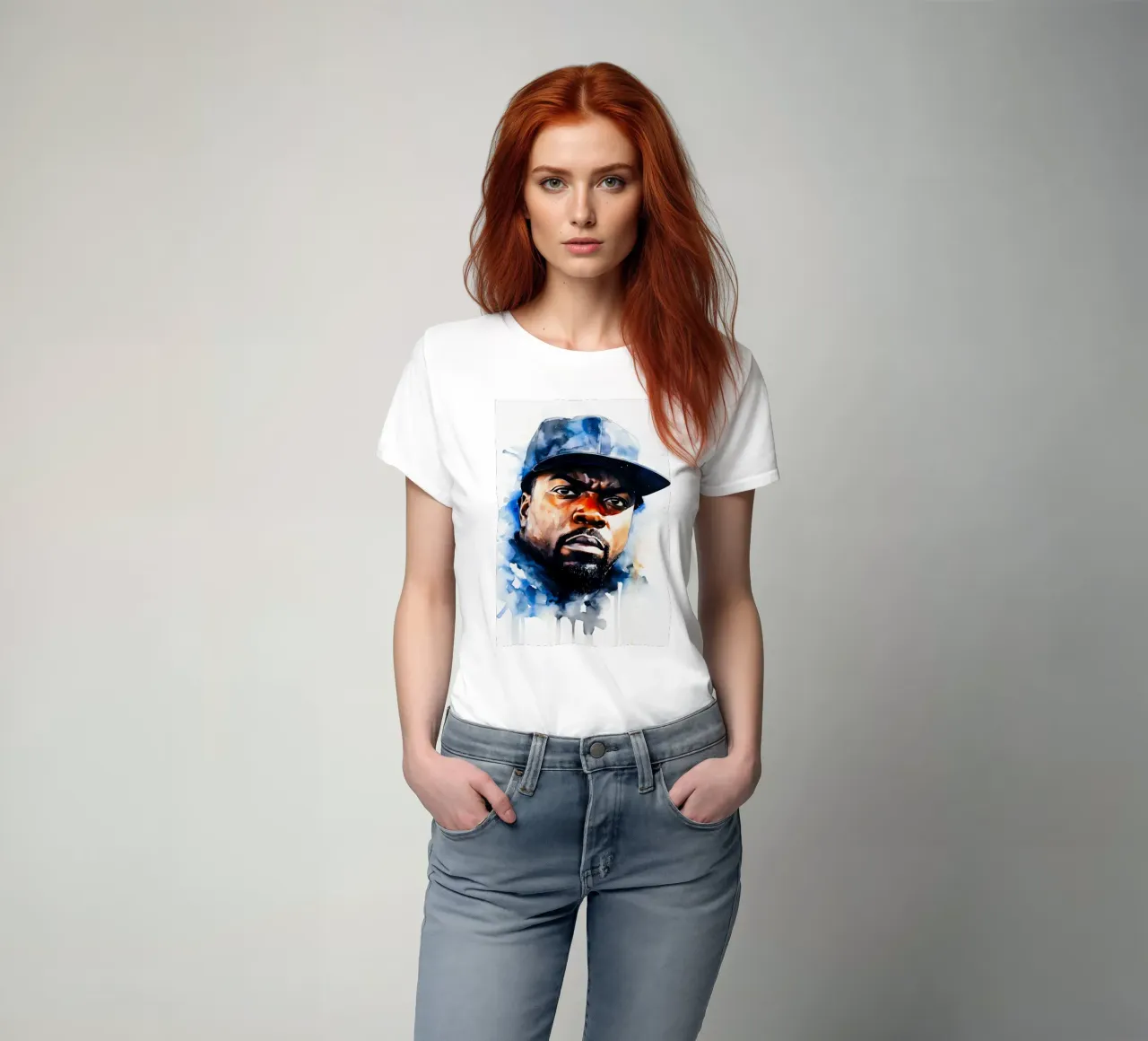 ice cube t-shirt da FreeArtStudio