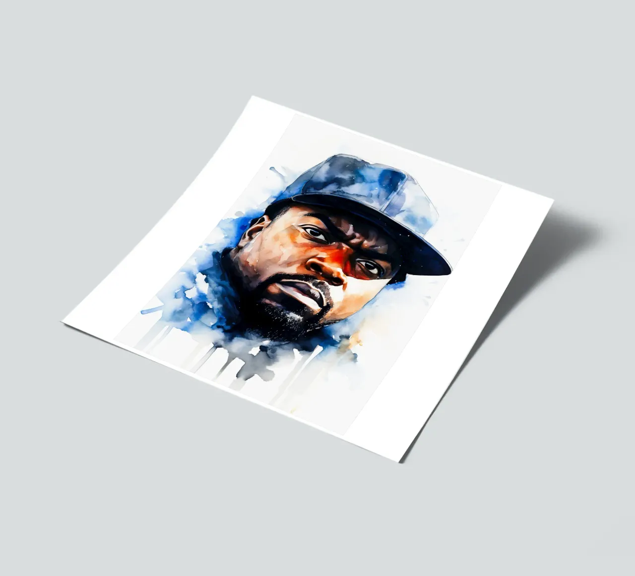 ice cube foglio adesivo da FreeArtStudio