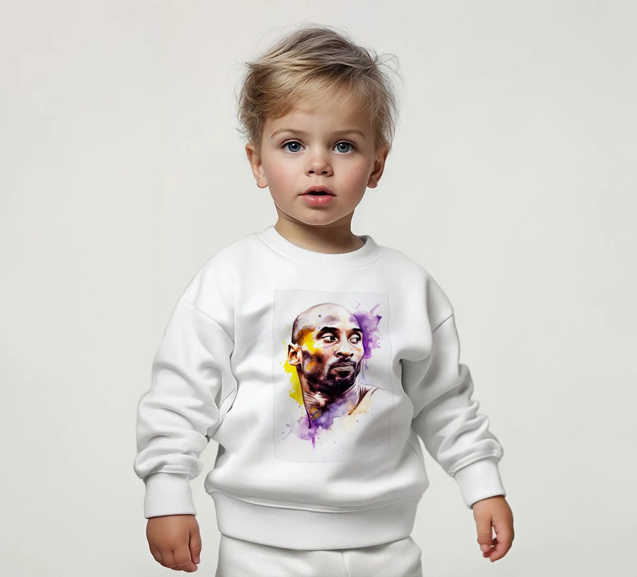 Kobe Bryant felpa neonato da FreeArtStudio
