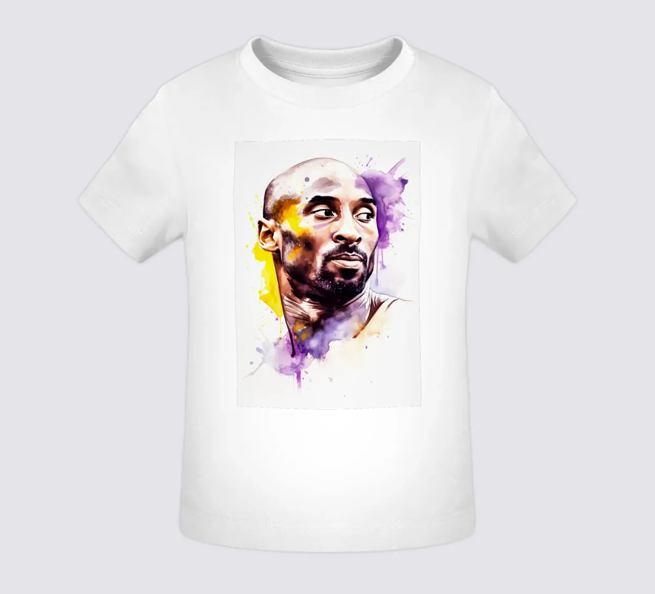 Kobe Bryant maglietta neonato da FreeArtStudio