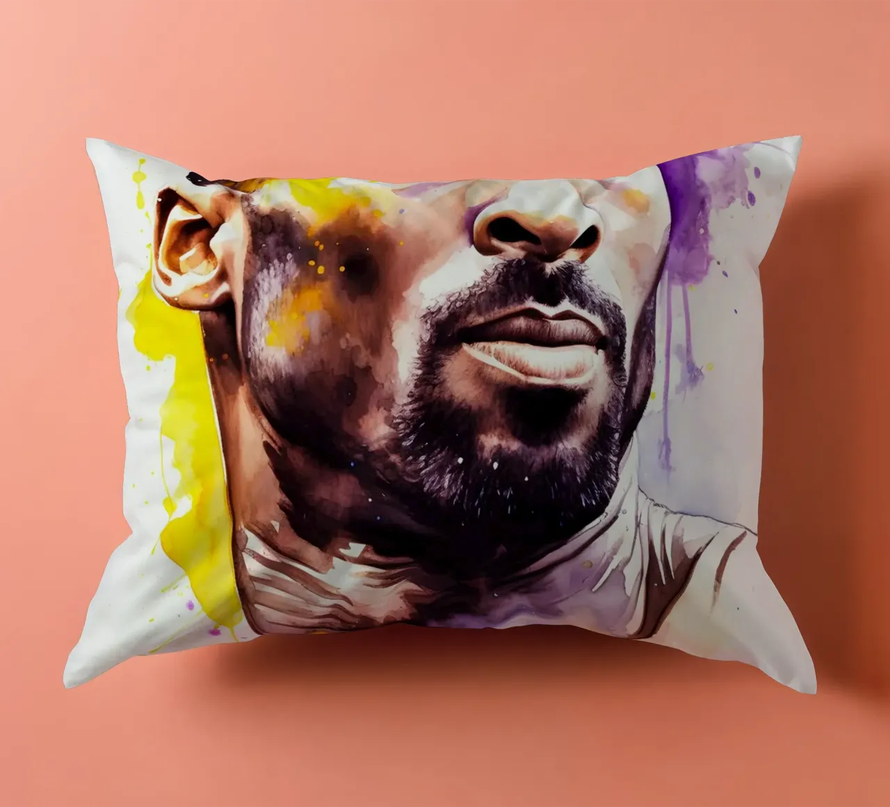 Kobe Bryant cuscino da FreeArtStudio