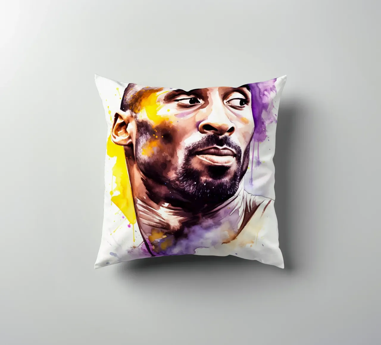 Kobe Bryant cuscino da FreeArtStudio