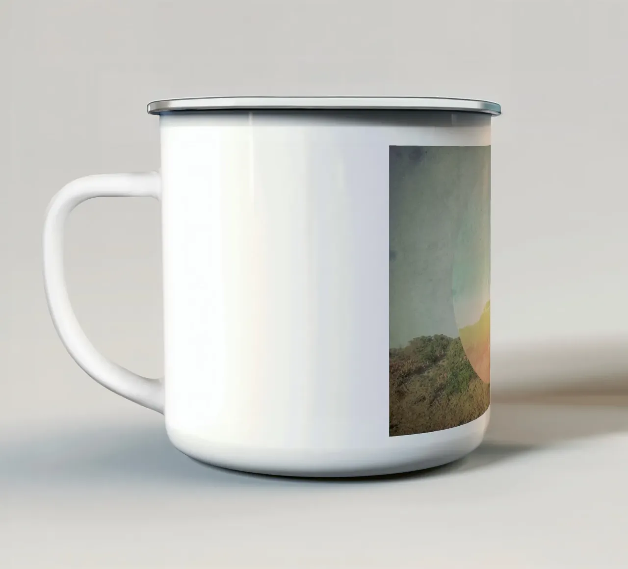 Ericeira fantasy tazza in smalto da Danny Ivan