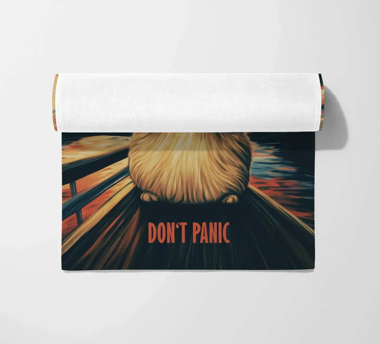 No Panic | Ispirato da Edward Munch - L'urlo telo mare da Autofocus