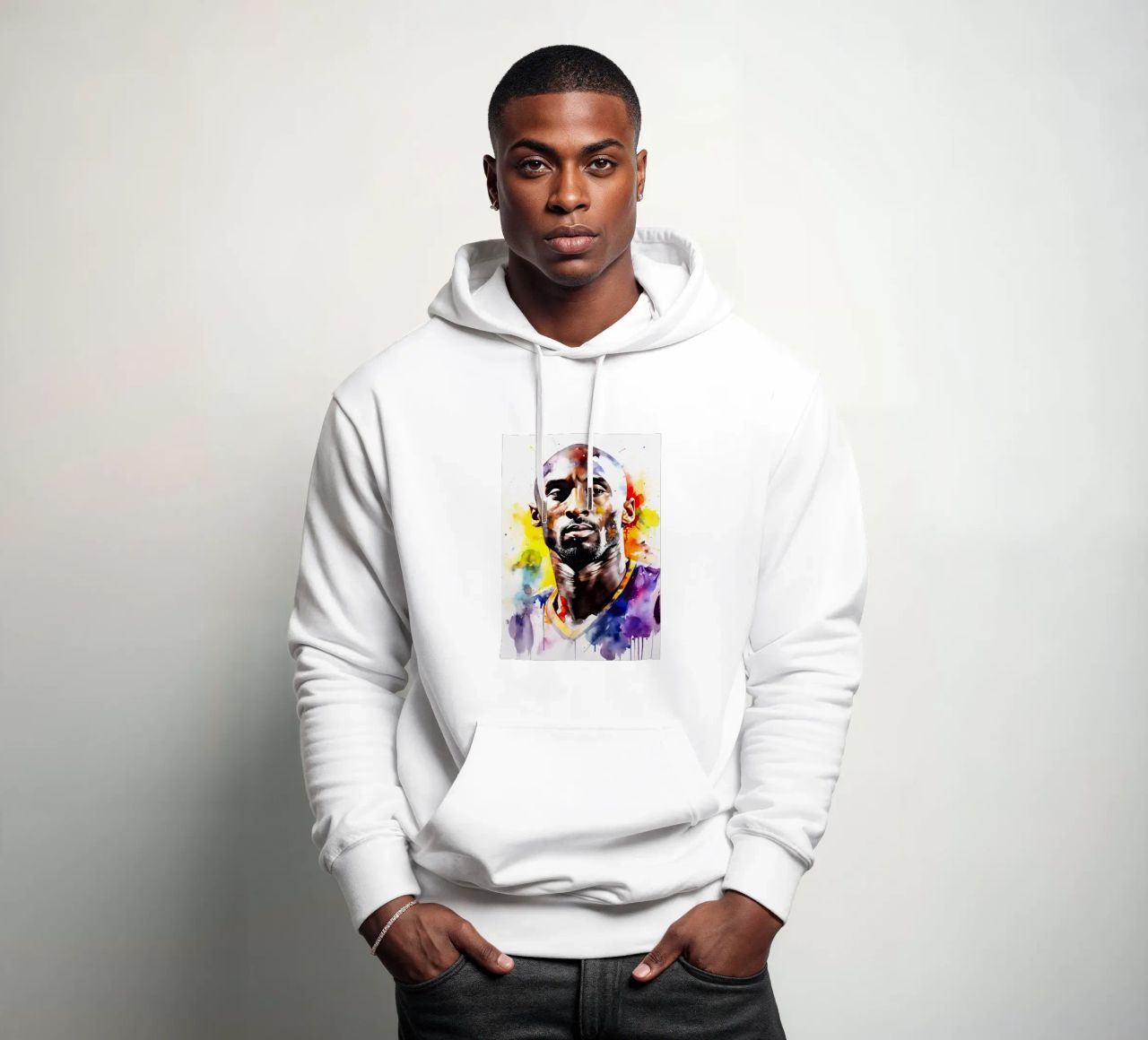 Kobe Bryant felpa con cappuccio da FreeArtStudio