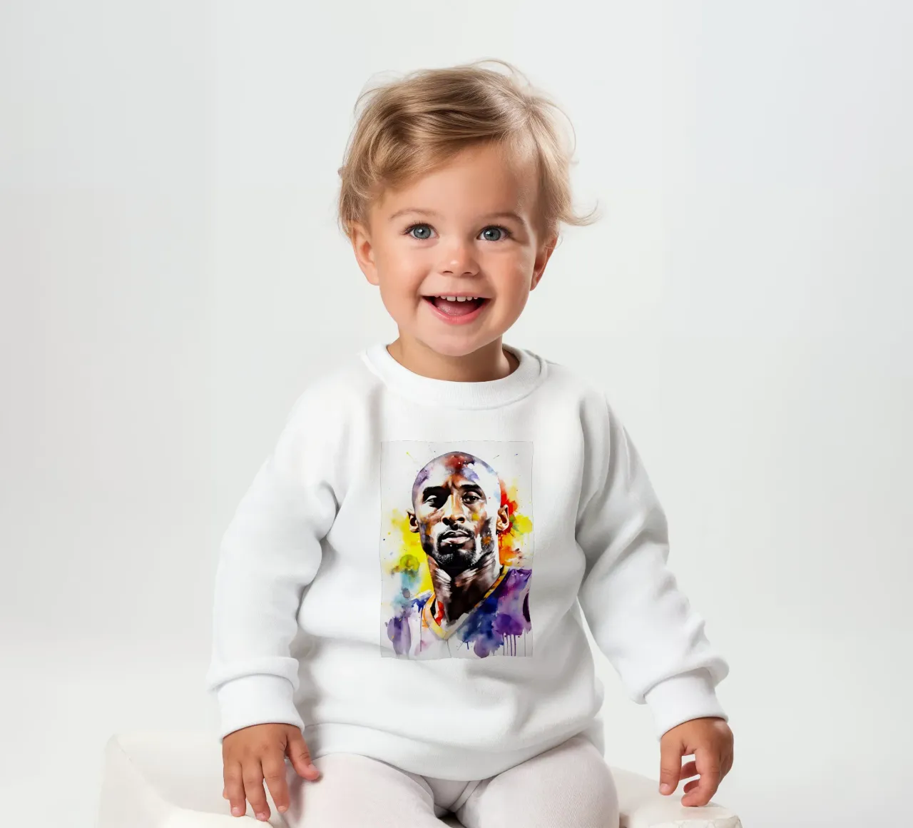 Kobe Bryant Baby Sweatshirt von FreeArtStudio