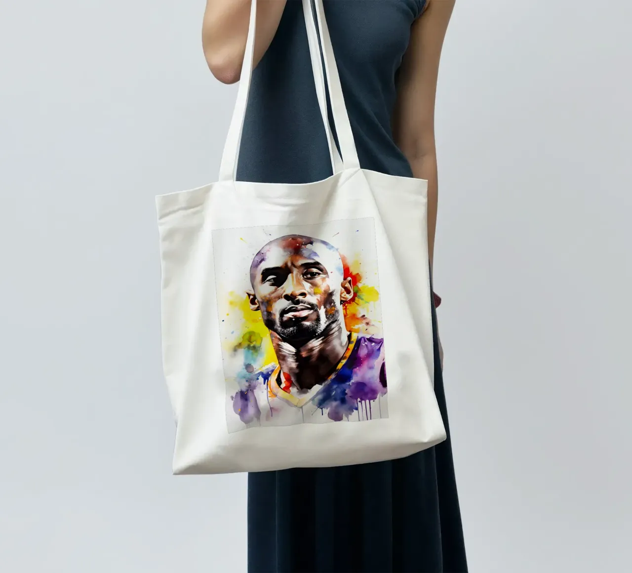 Kobe Bryant borsa in juta da FreeArtStudio