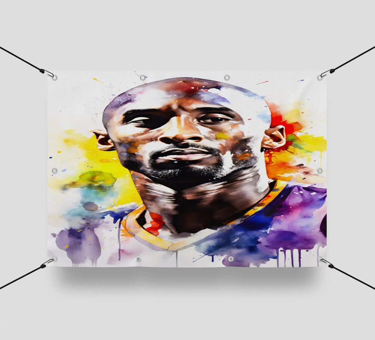 Kobe Bryant telo in pvc da FreeArtStudio