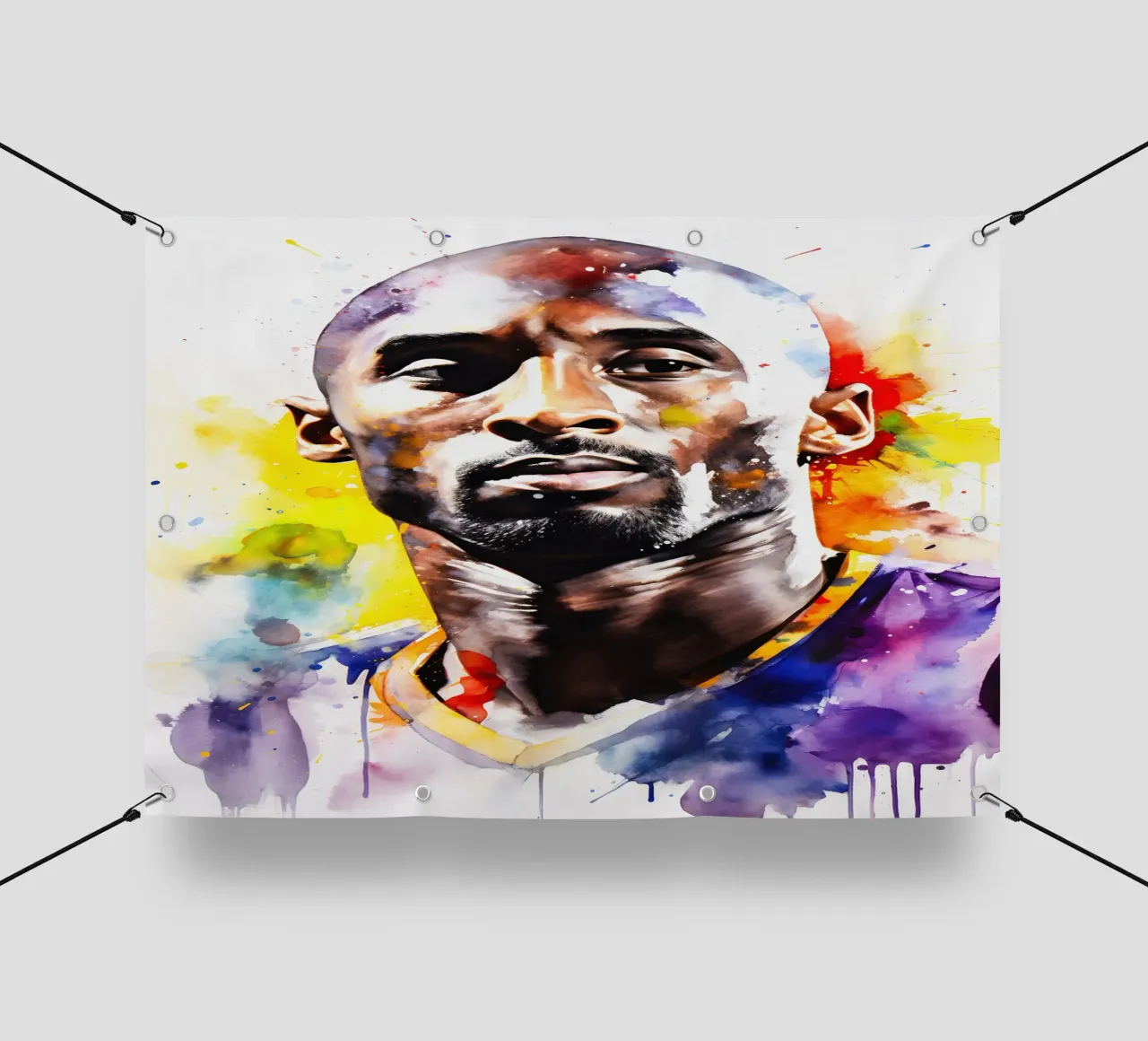 Kobe Bryant telo in pvc da FreeArtStudio