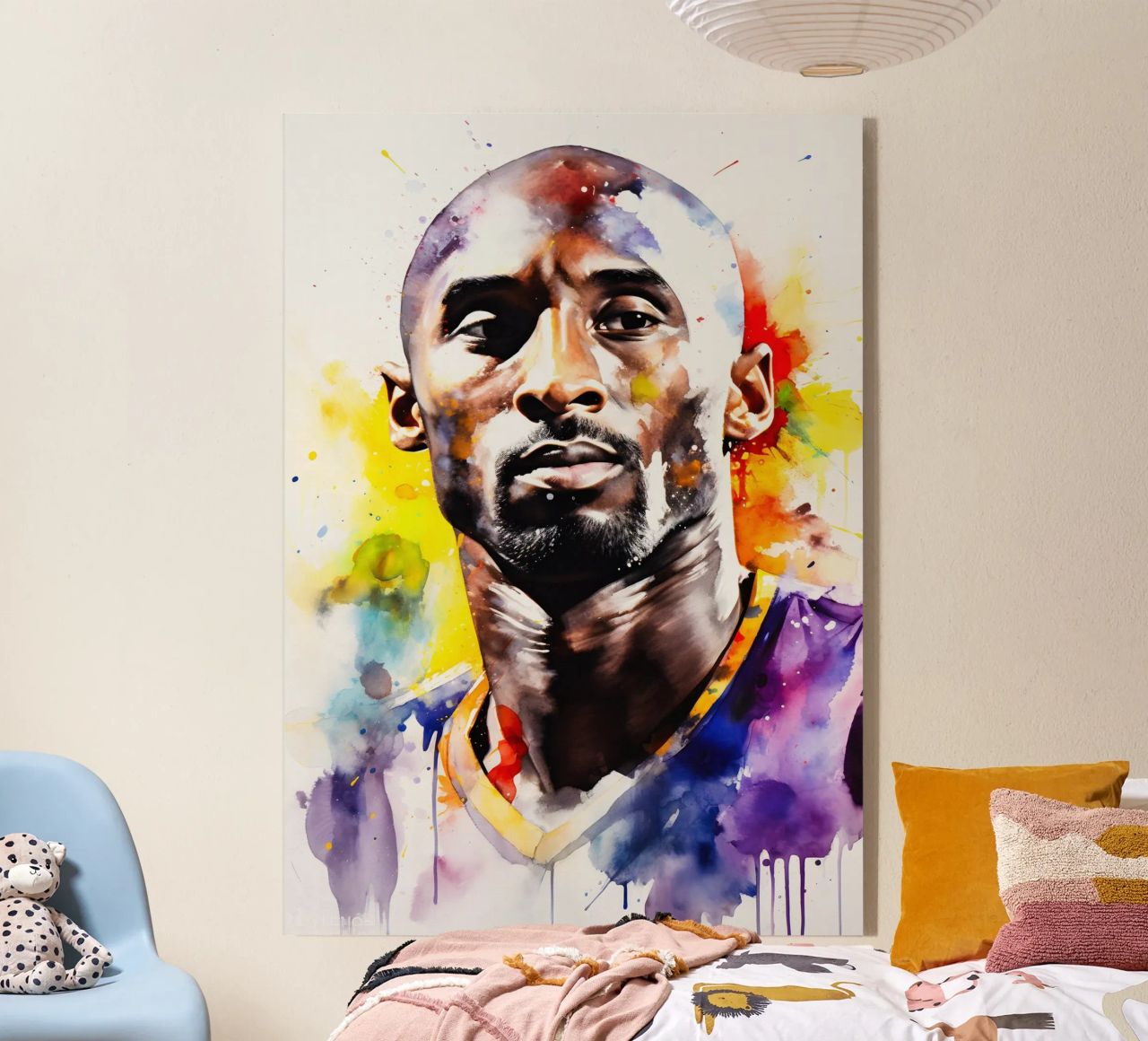 Kobe Bryant plexiglass da FreeArtStudio