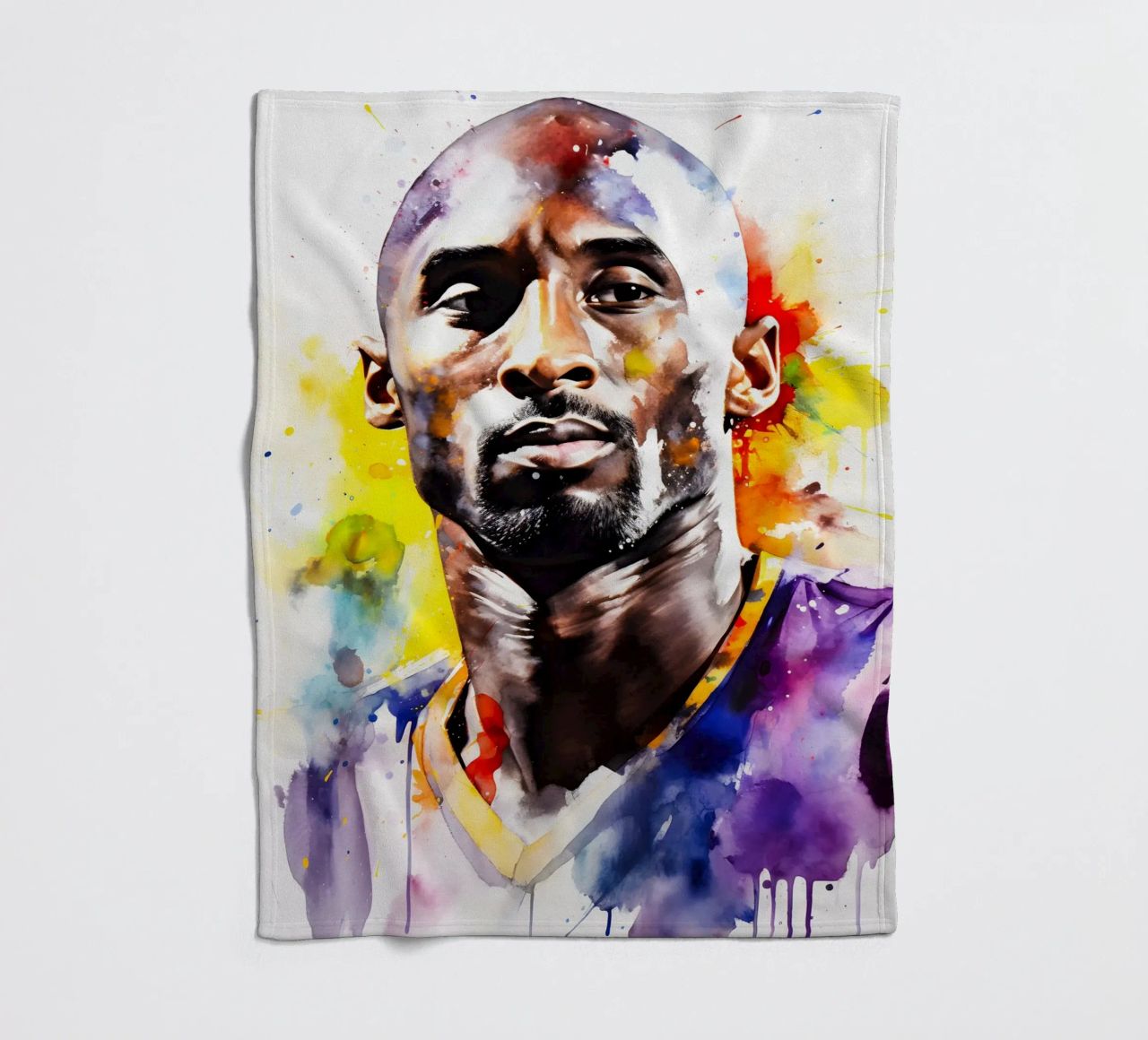Kobe Bryant coperta in pile da FreeArtStudio