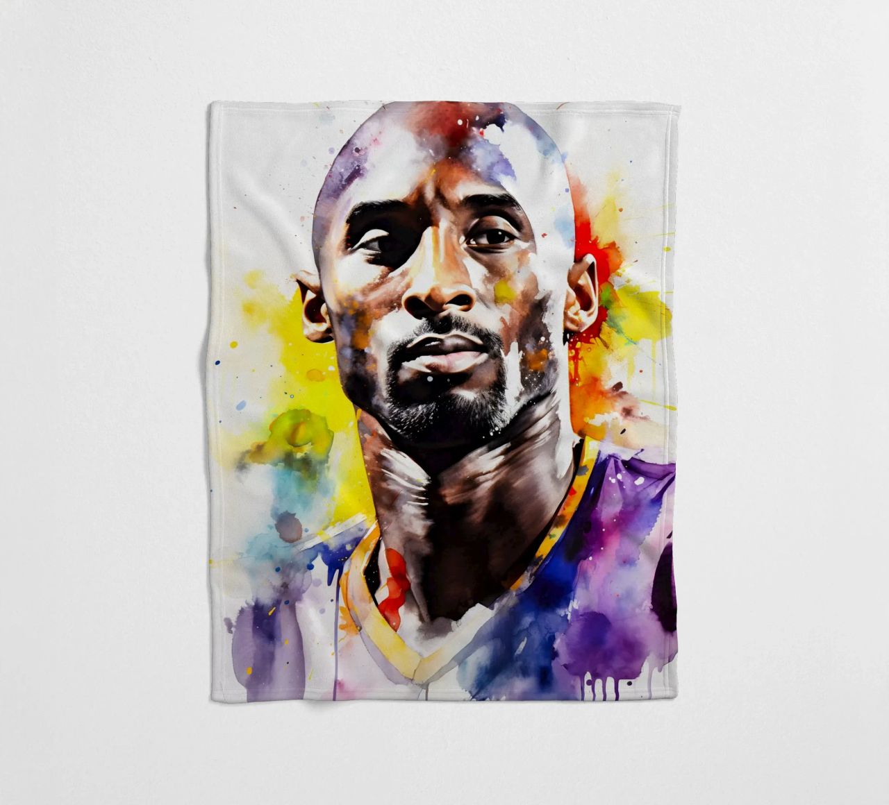 Kobe Bryant coperta in pile da FreeArtStudio