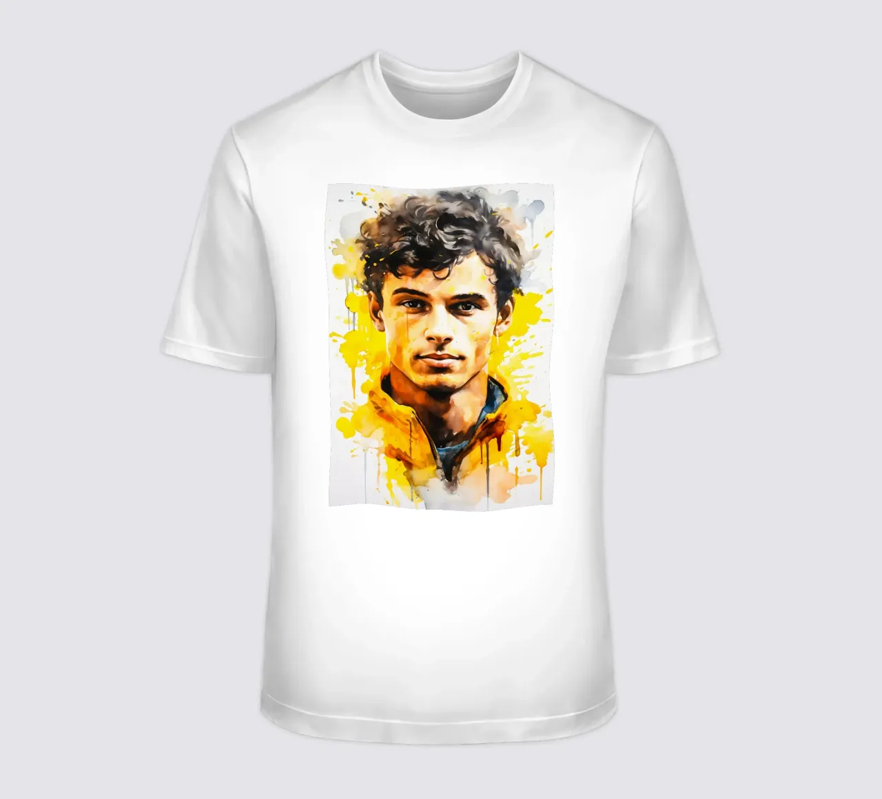lando norris t-shirt da FreeArtStudio