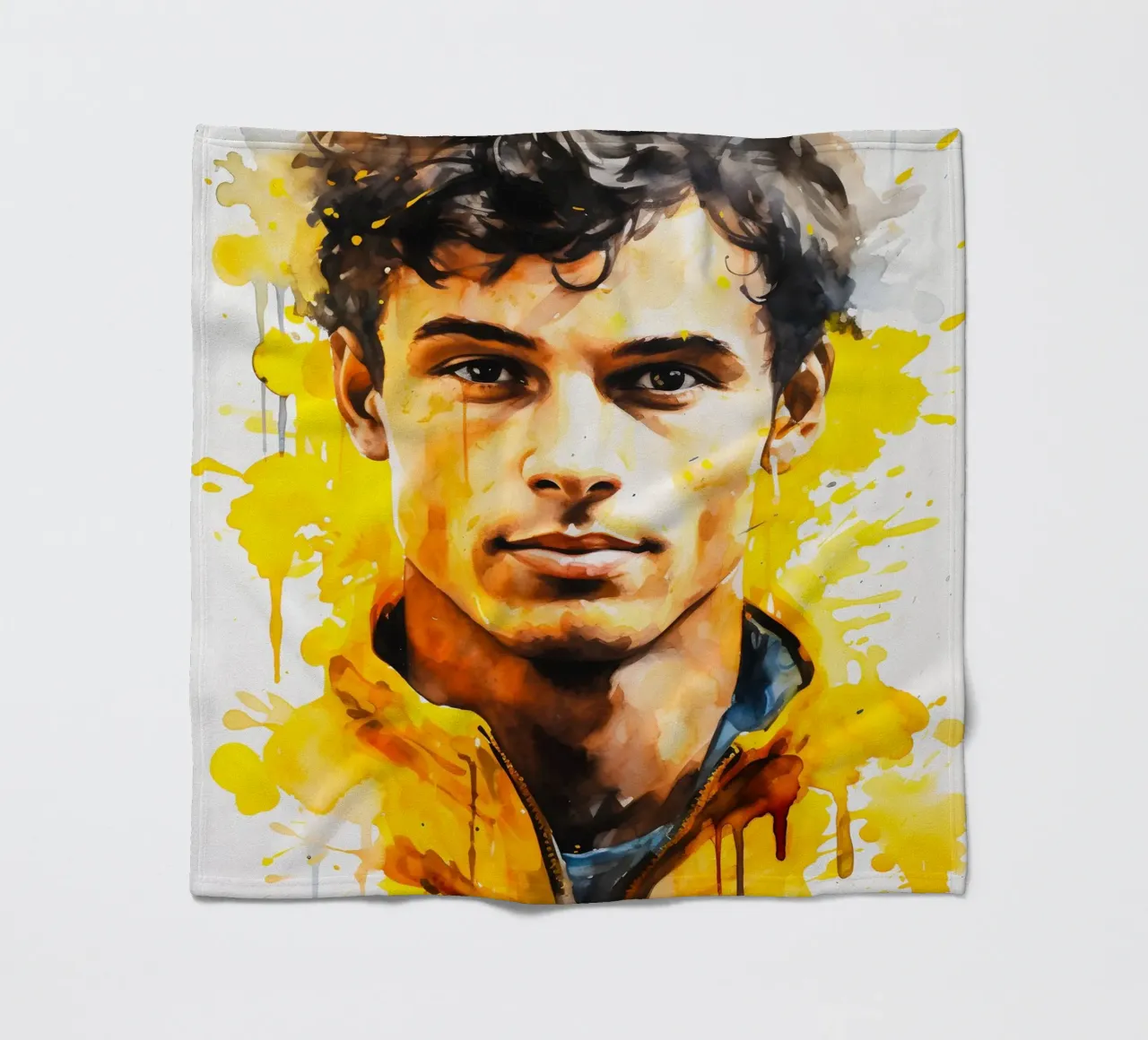 lando norris coperta in pile da FreeArtStudio