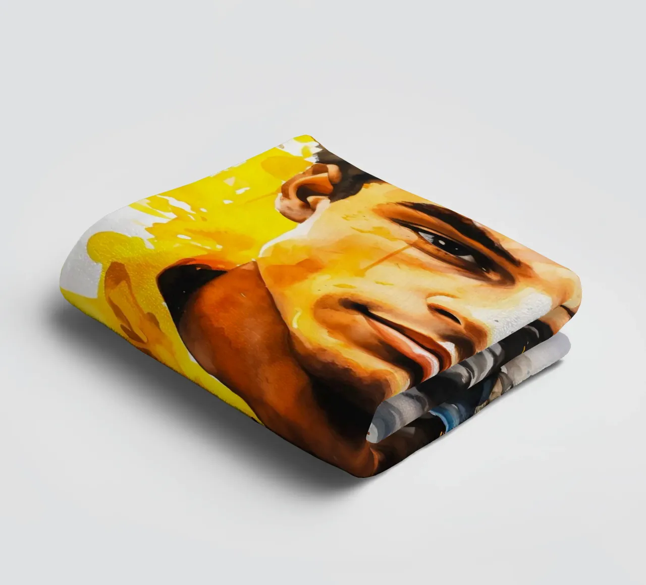 lando norris asciugamano da bagno da FreeArtStudio