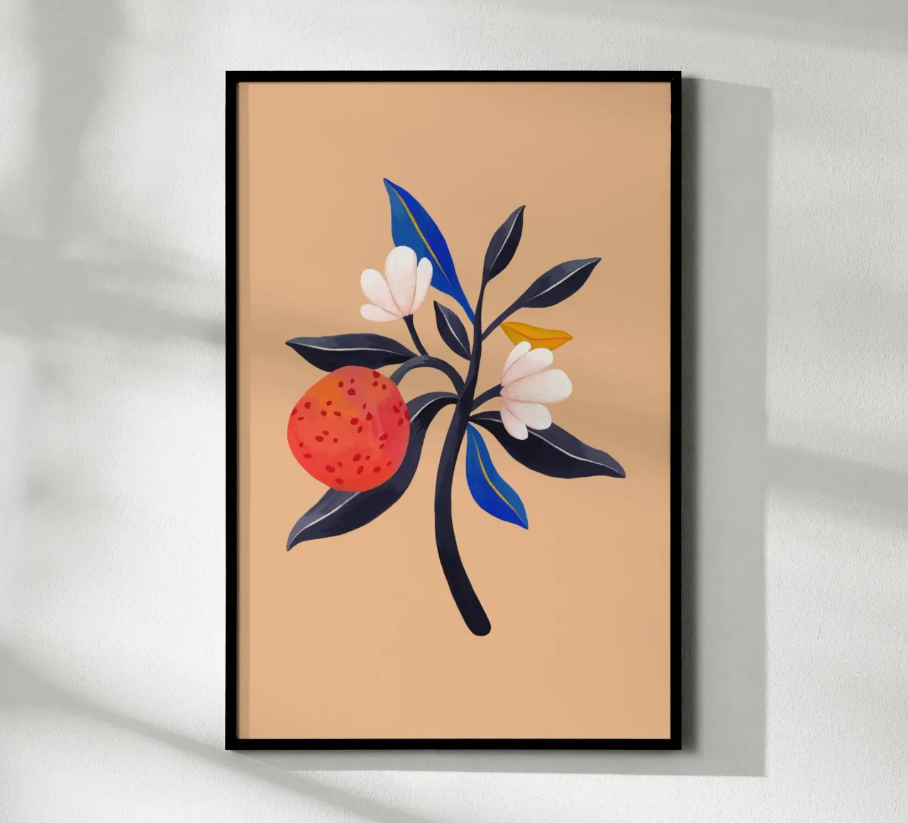 Flaming Garden - Oranges hahnemühle by The Artcircle