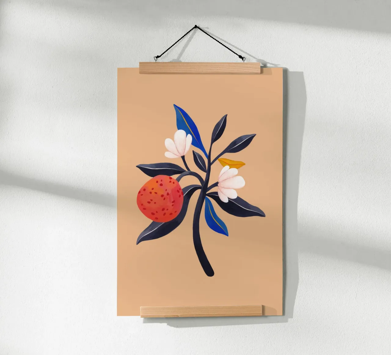 Flaming Garden - Oranges hahnemühle by The Artcircle