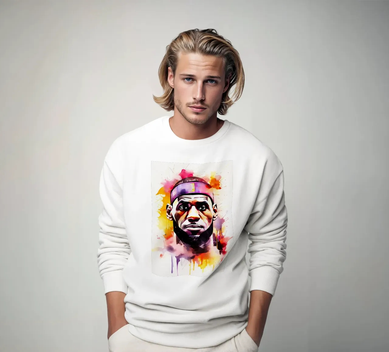 Lebron james felpa da FreeArtStudio