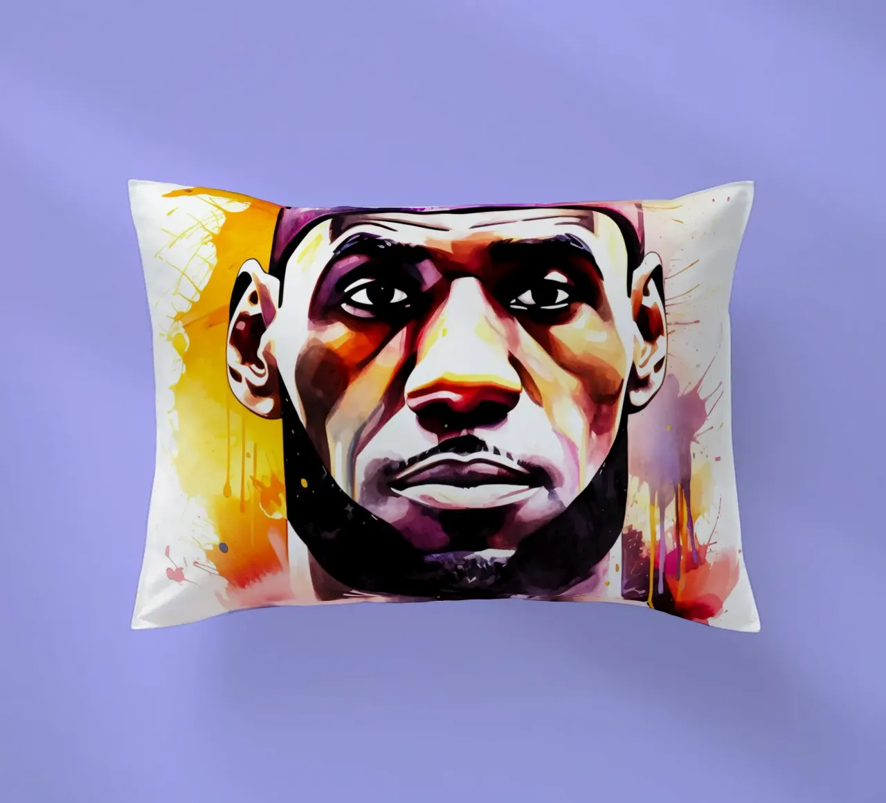 Lebron james cuscino da FreeArtStudio