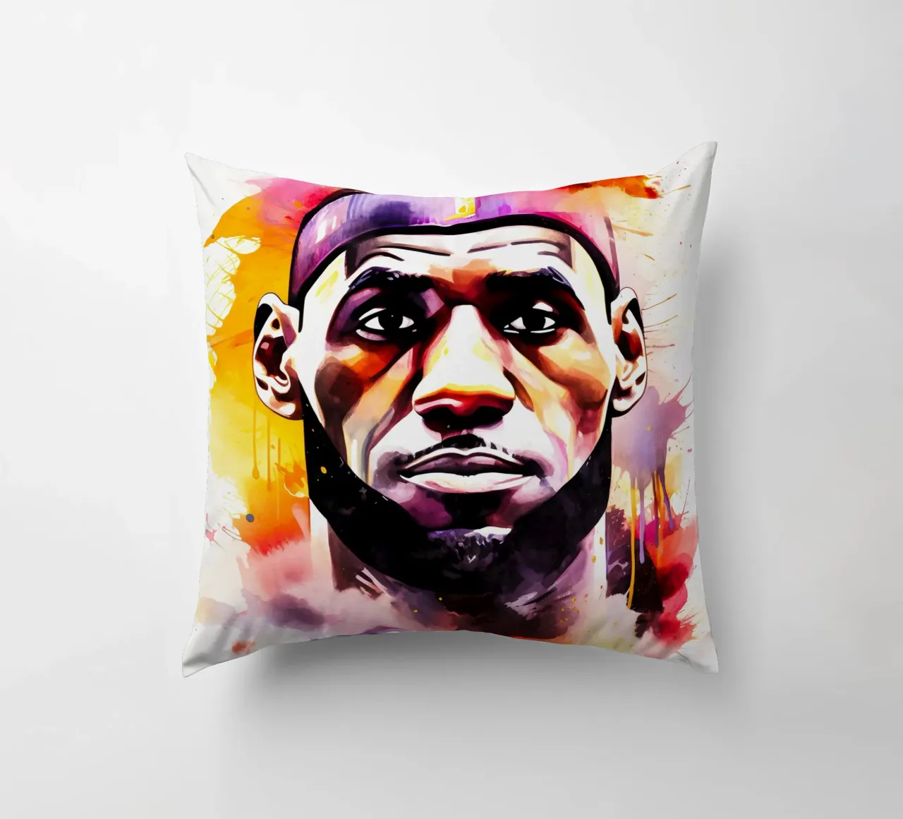 Lebron james cuscino da FreeArtStudio