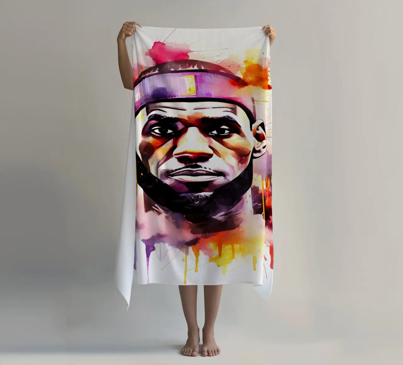 Lebron james telo mare da FreeArtStudio