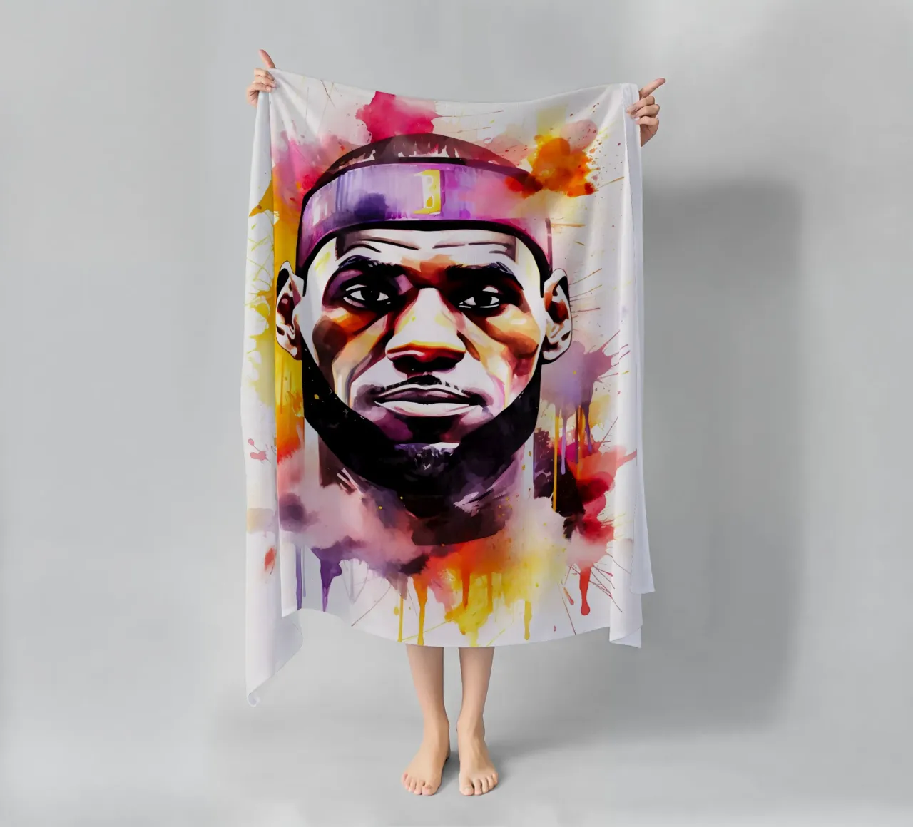 Lebron james telo mare da FreeArtStudio