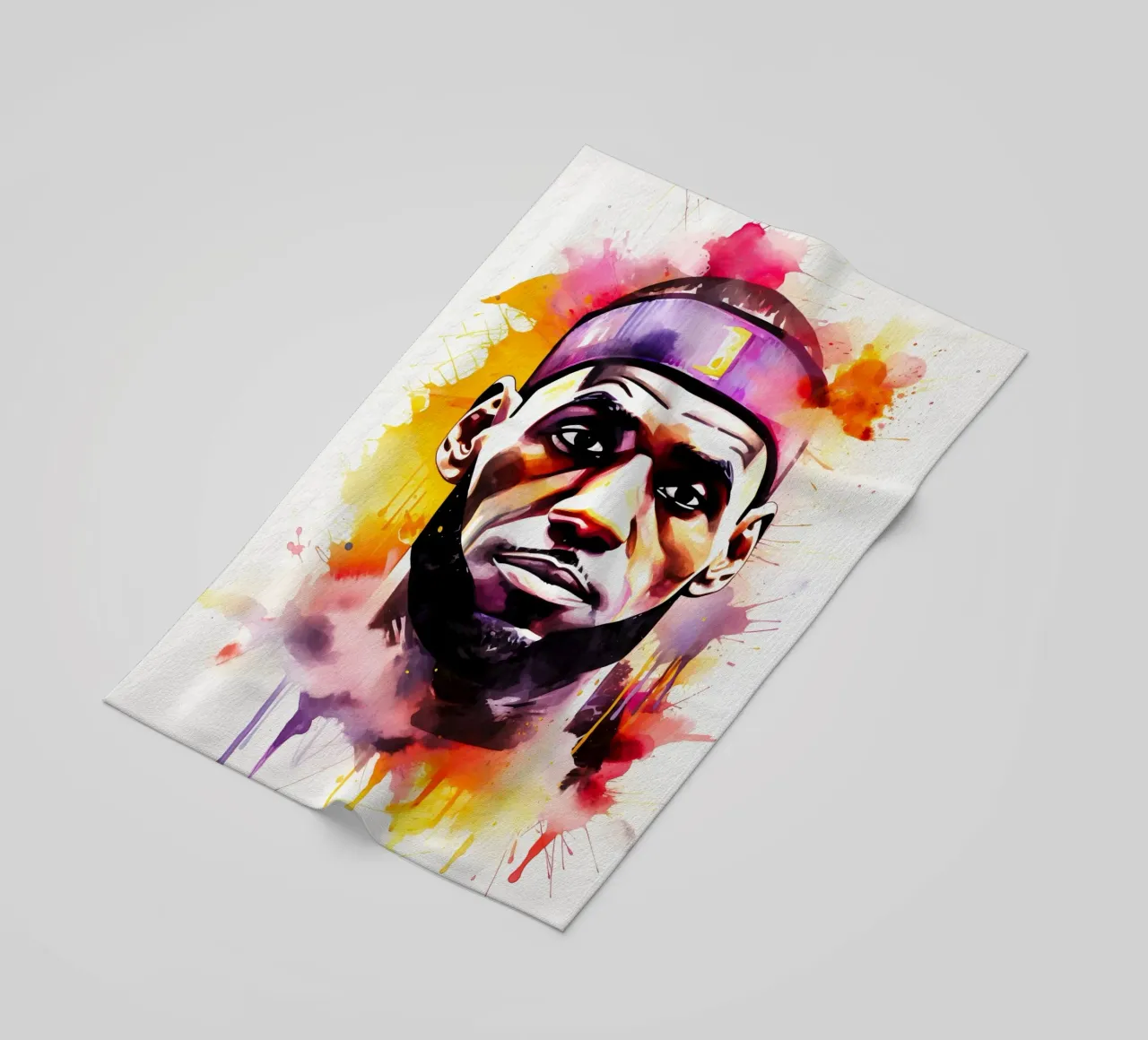 Lebron james telo mare da FreeArtStudio