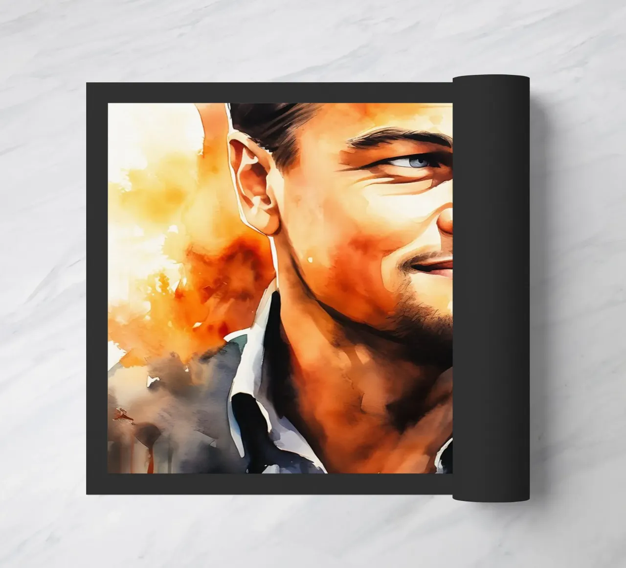 leonardo dicaprio zerbino da FreeArtStudio