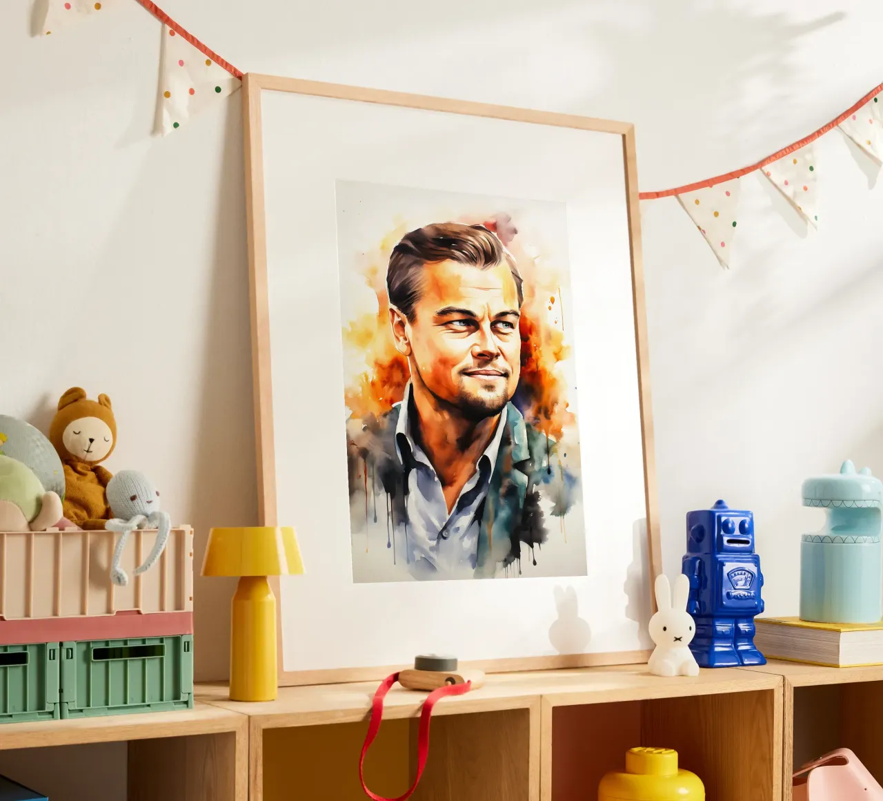 leonardo dicaprio carta hahnemühle da FreeArtStudio