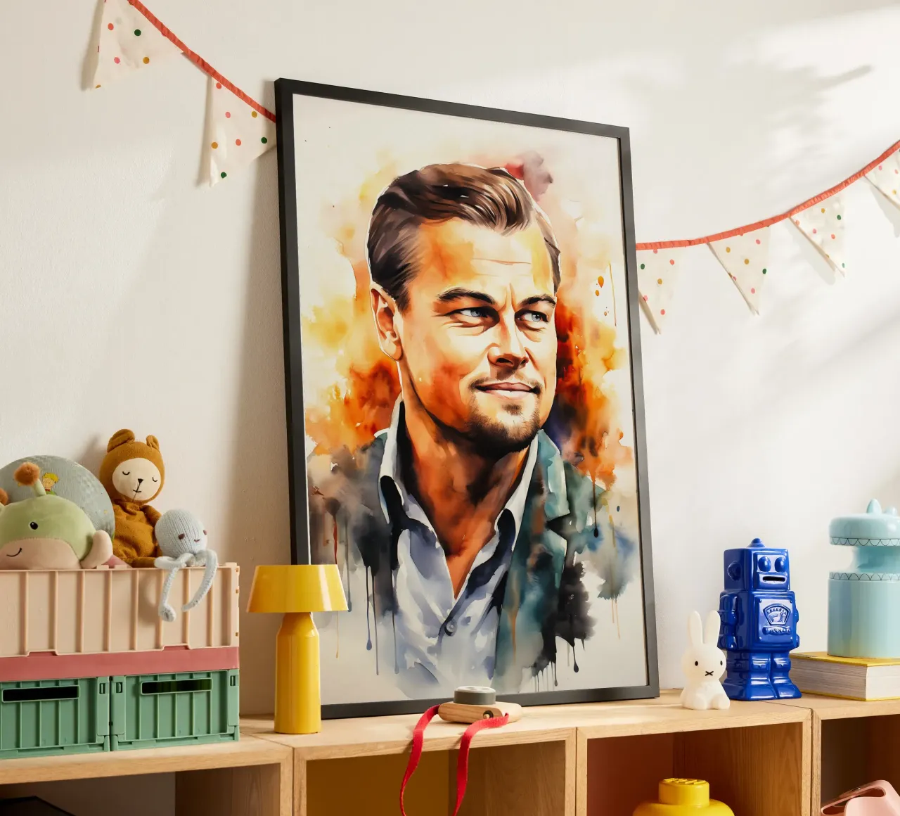 leonardo dicaprio carta hahnemühle da FreeArtStudio