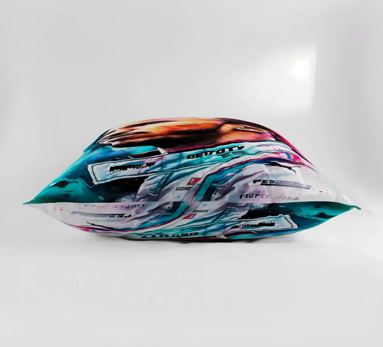 Lewis Hamilton cuscino da FreeArtStudio