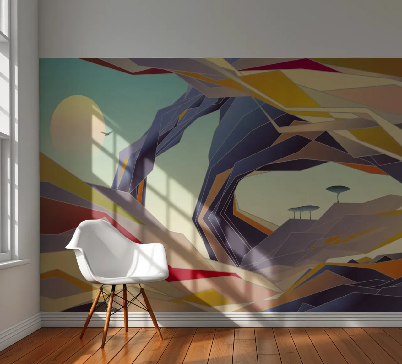 Arcadia fotobehang van Angelo Cerantola