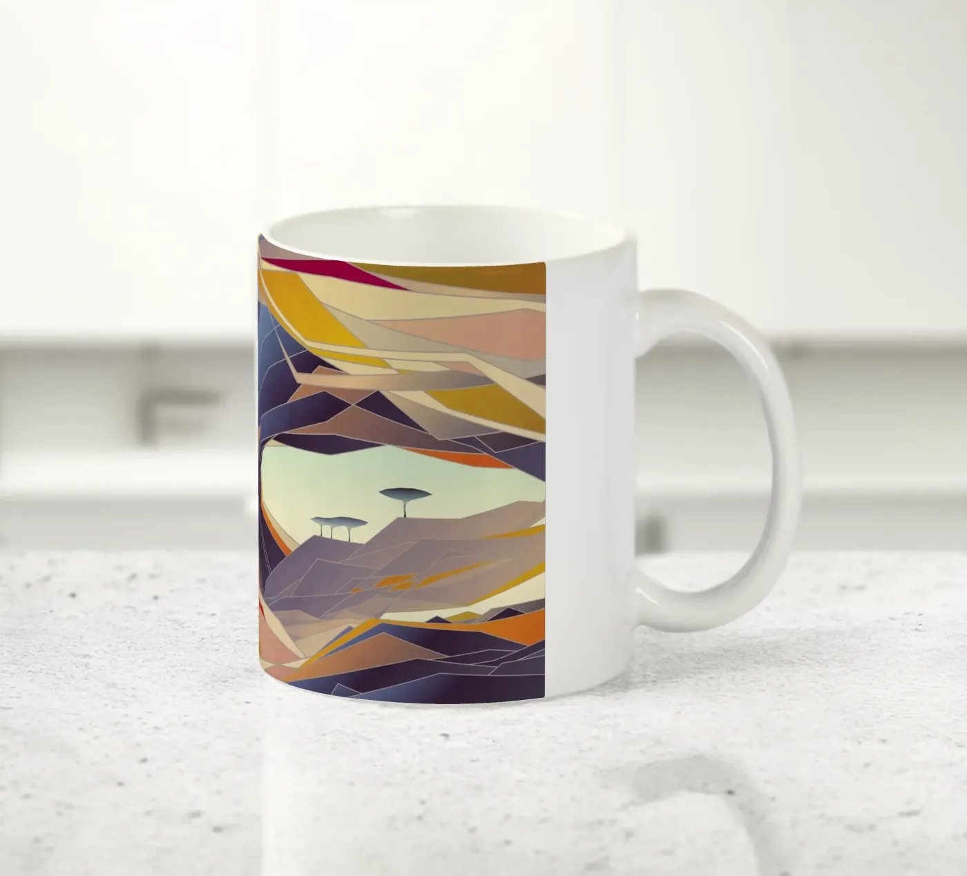 Arcadia mug en céramique de Angelo Cerantola