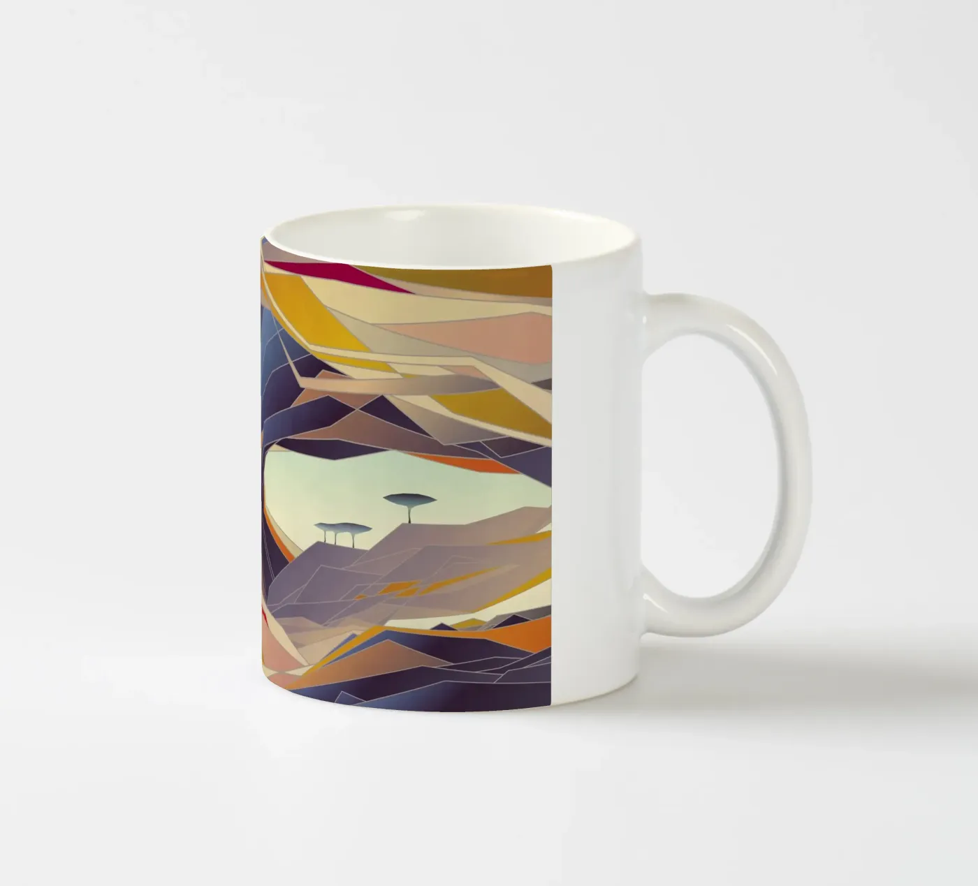 Arcadia mug en céramique de Angelo Cerantola
