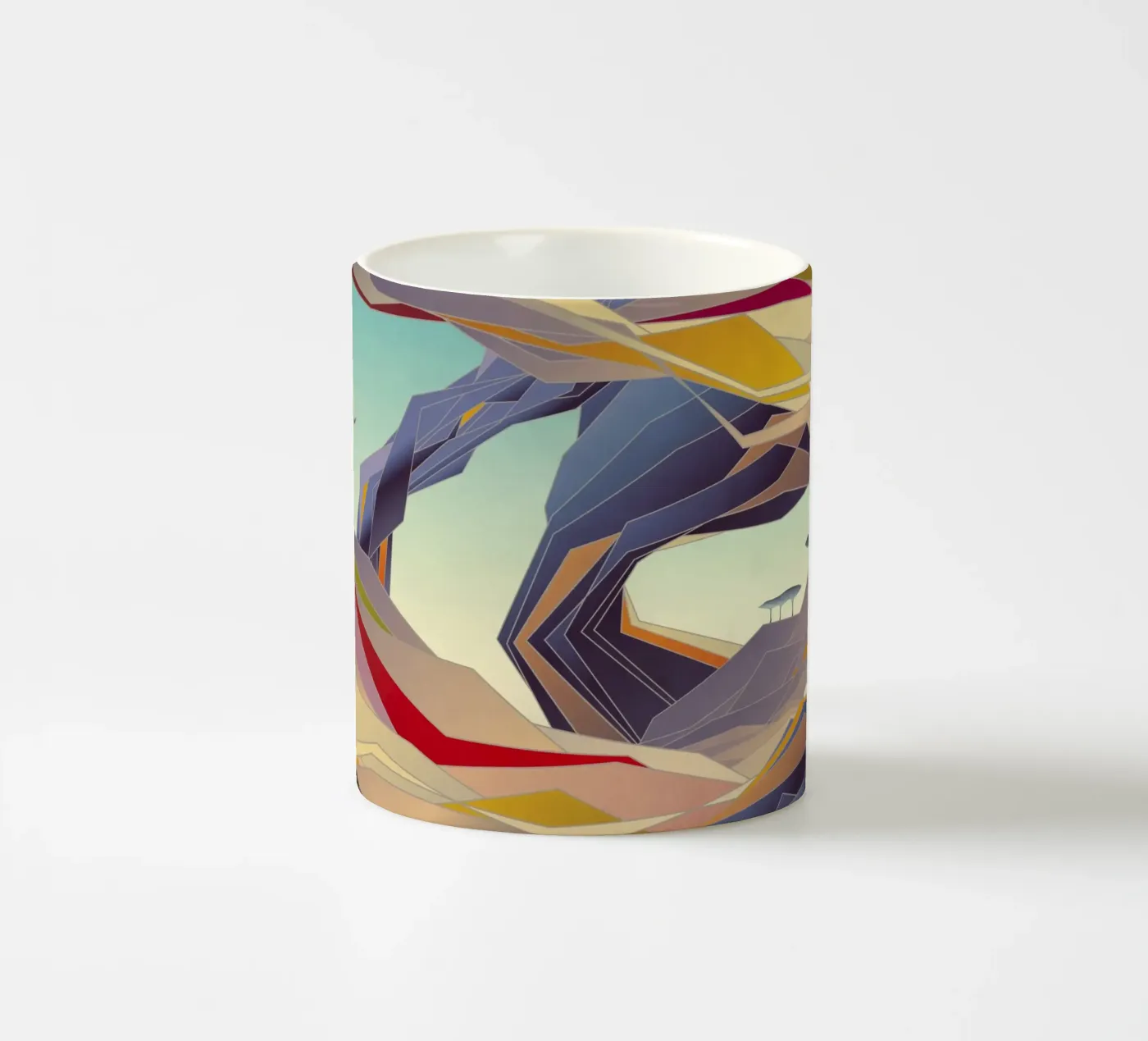 Arcadia mug en céramique de Angelo Cerantola