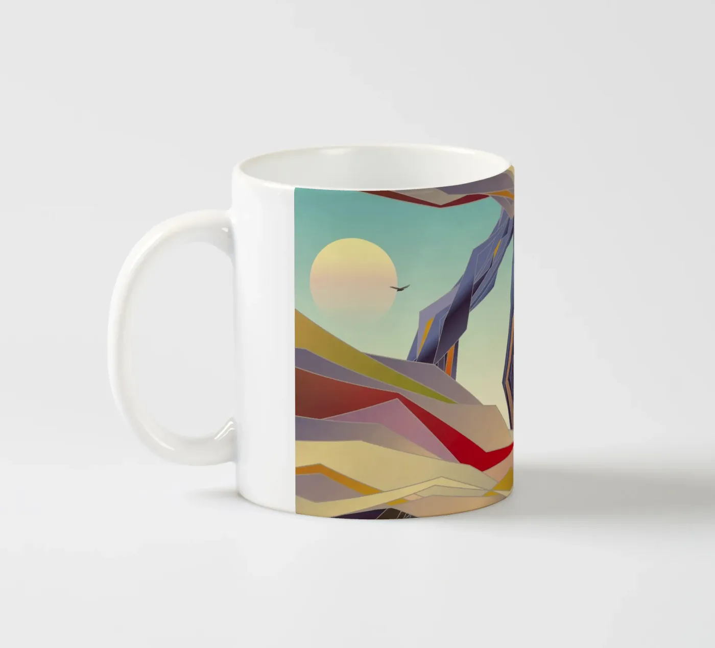 Arcadia mug en céramique de Angelo Cerantola