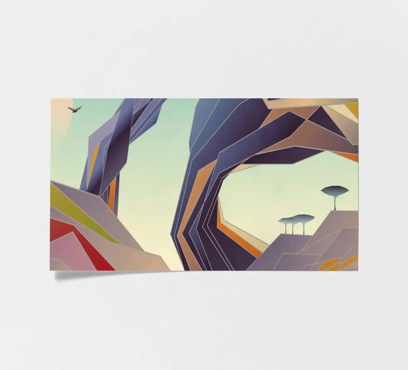 Arcadia Stickerbogen von Angelo Cerantola