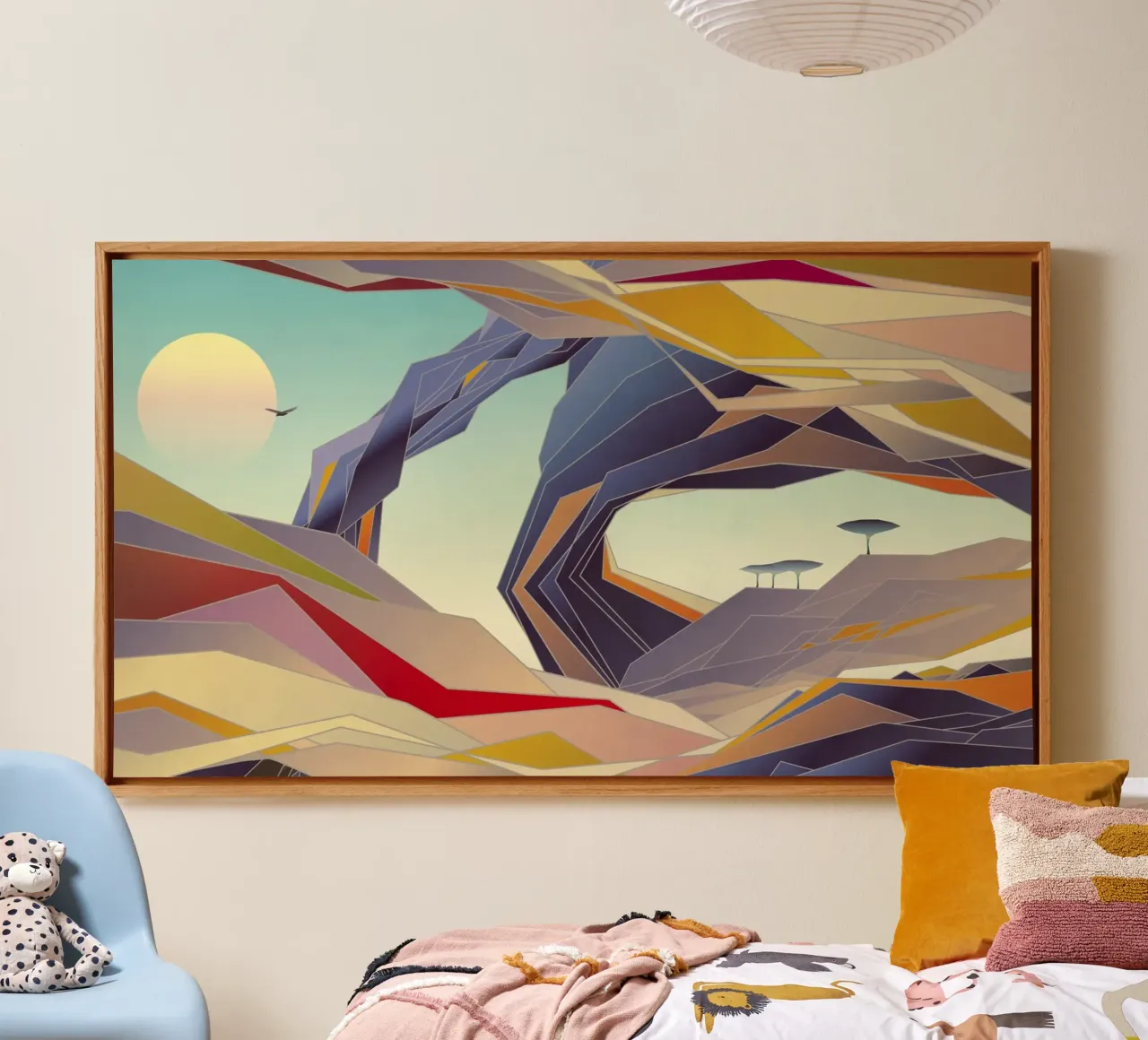 Arcadia tela da Angelo Cerantola