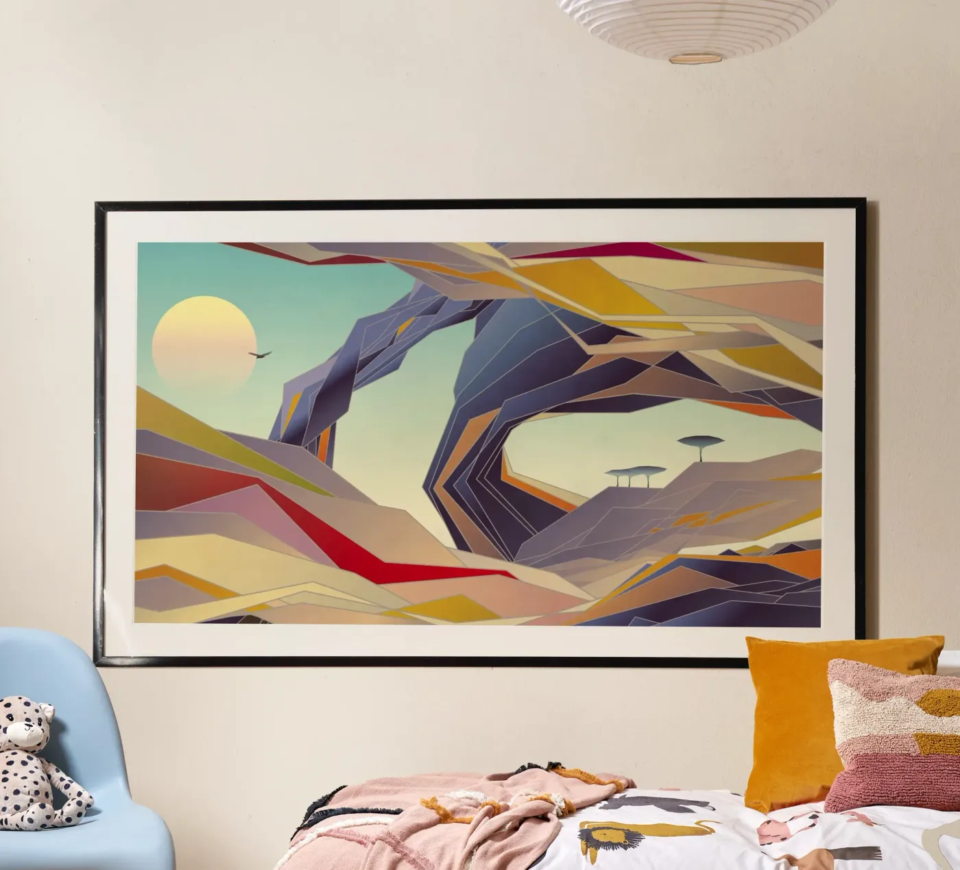 Arcadia poster van Angelo Cerantola