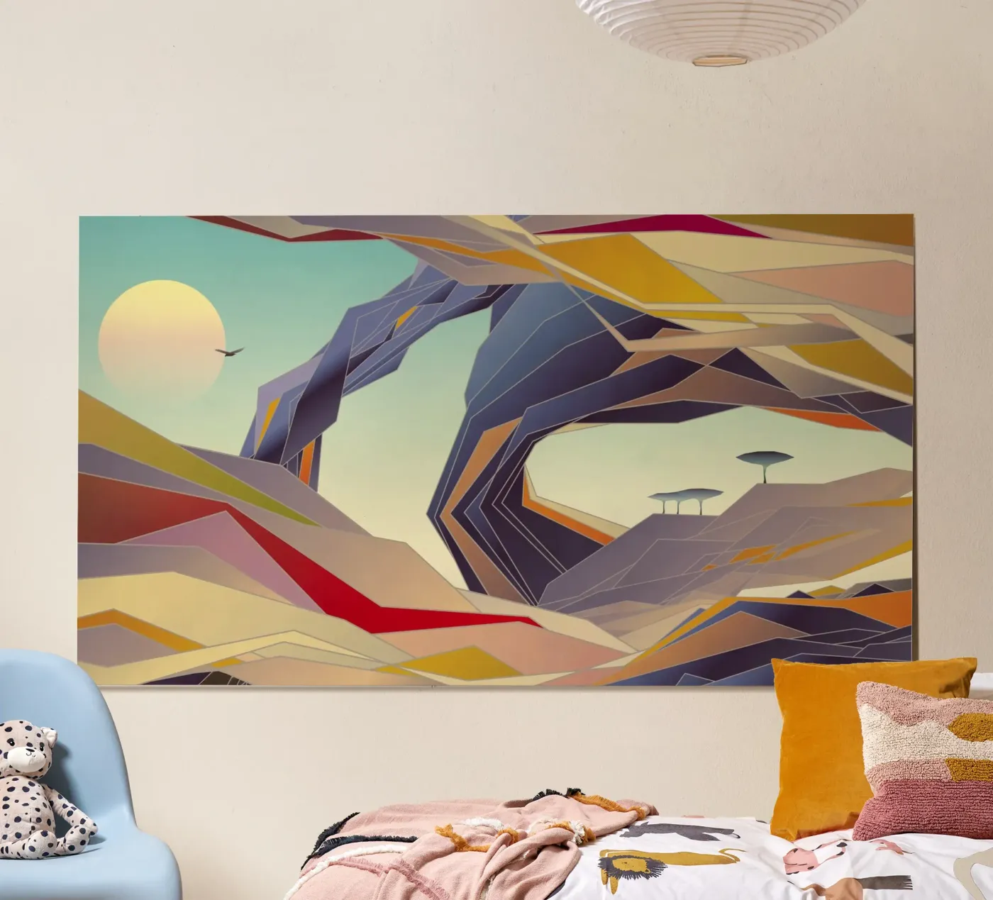 Arcadia poster van Angelo Cerantola