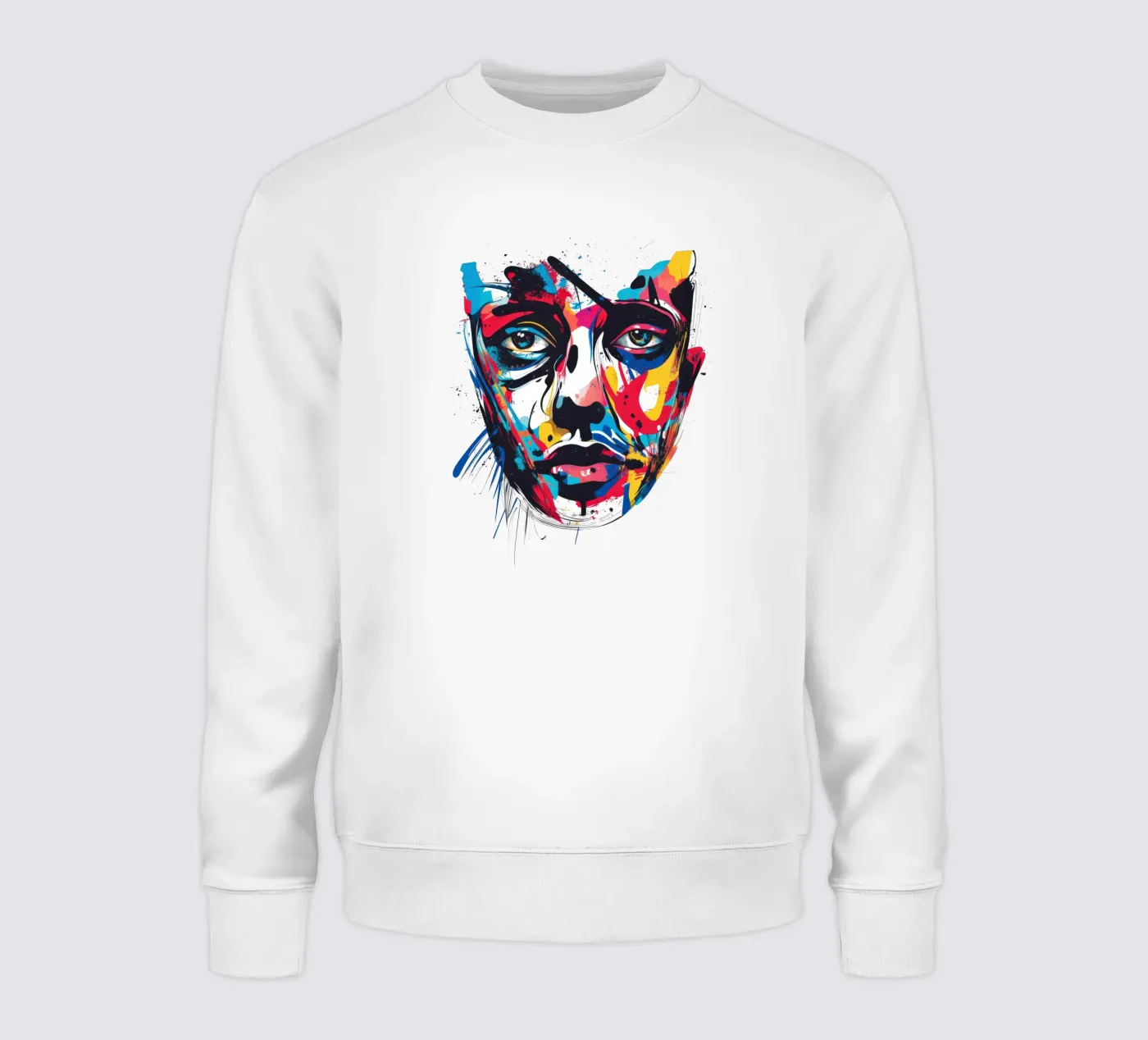 Face #3 felpa da Art Unleashed