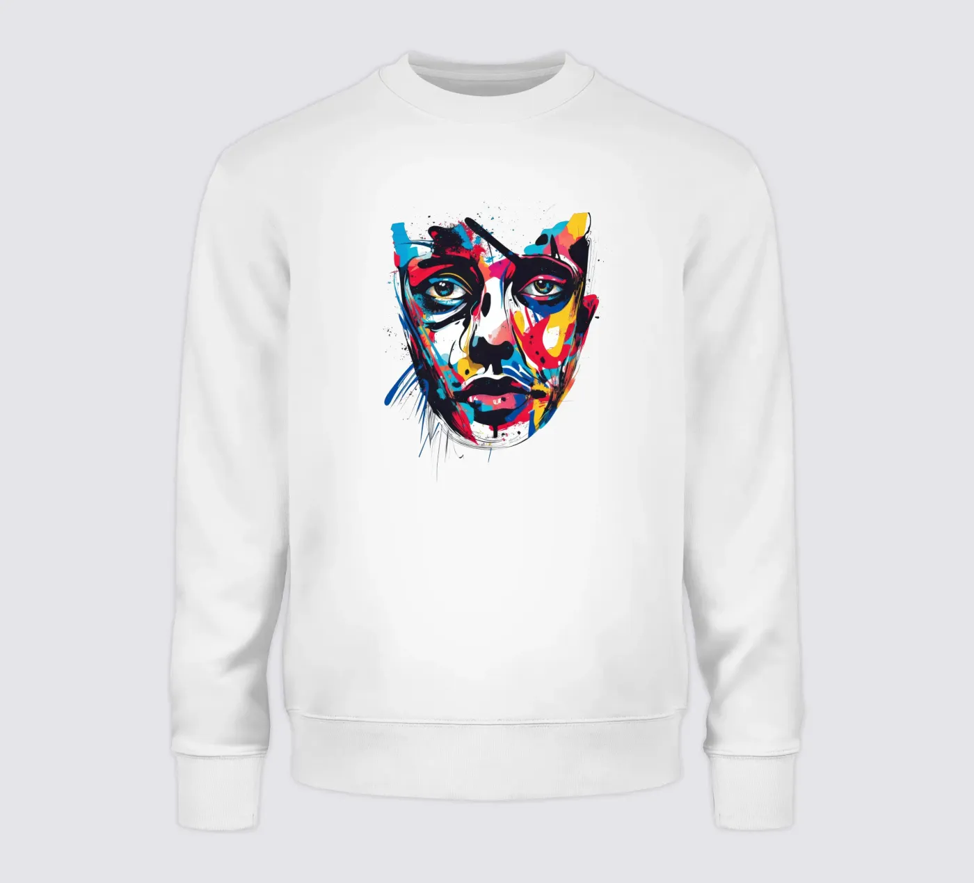 Face #3 felpa da Art Unleashed